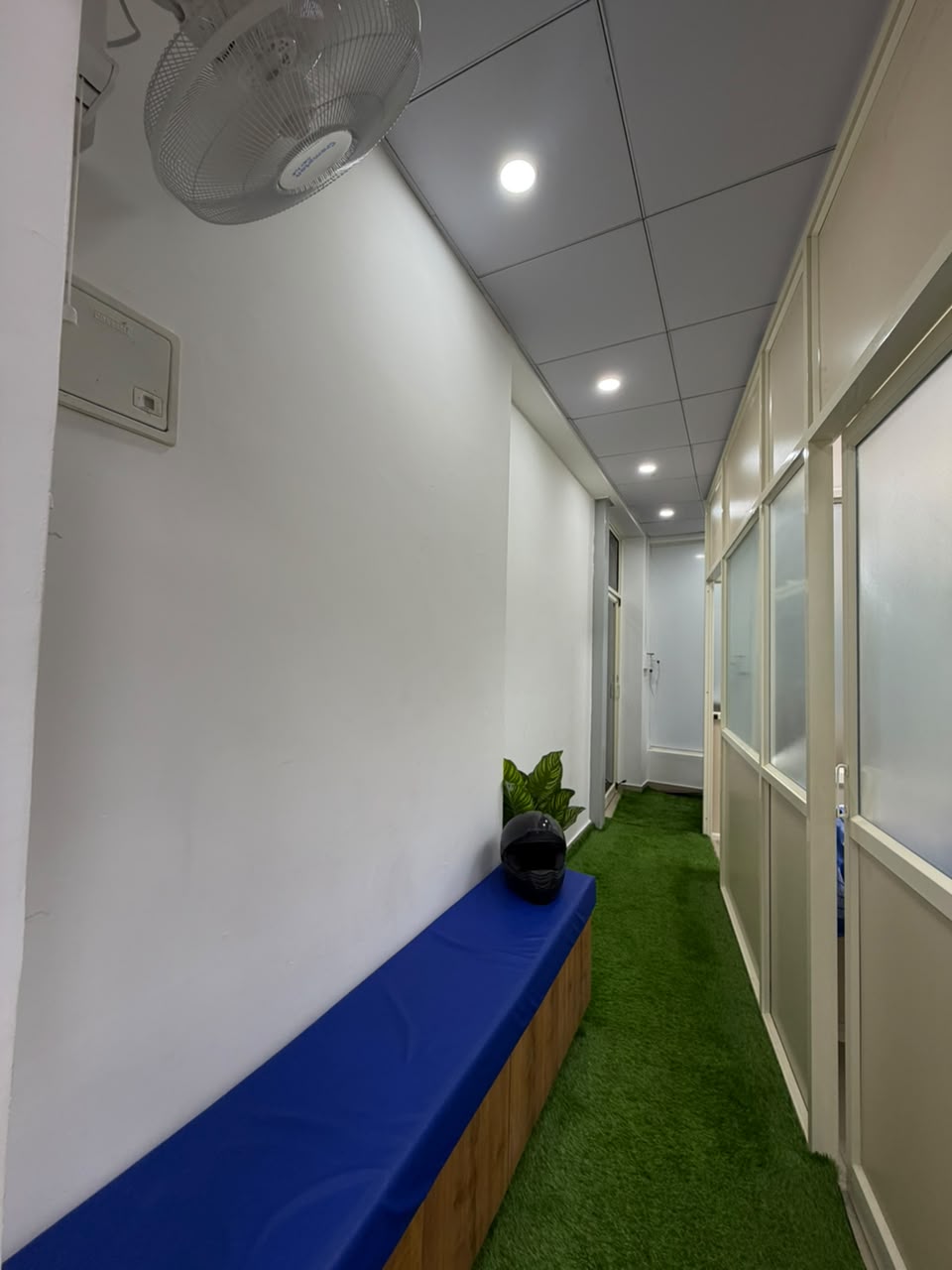 Clinic corridor