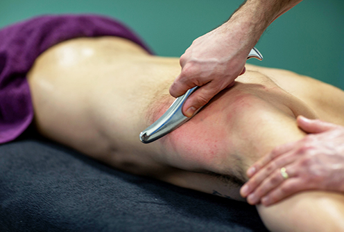 Instrument assisted soft tissue mobilization therapy