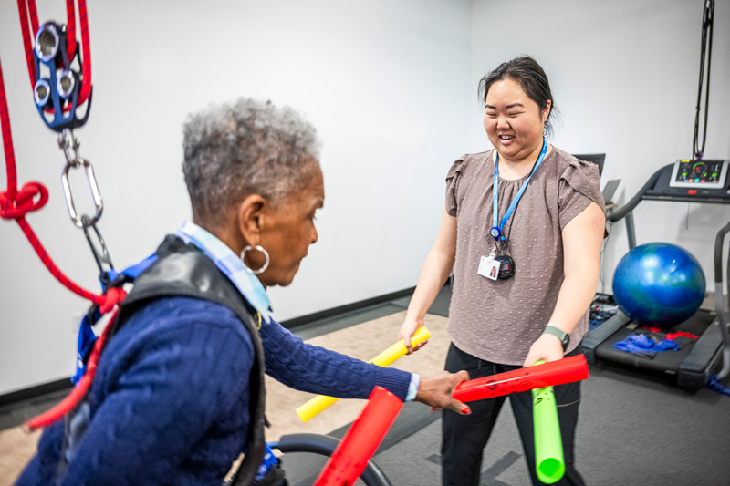 Occupational therapy session